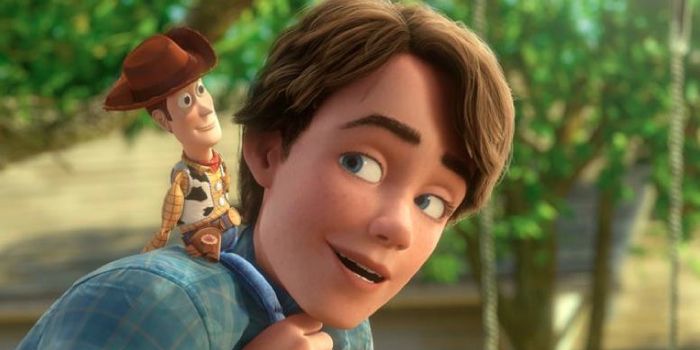 Andy and Woody in Toy Story 3
