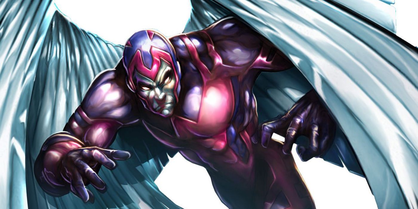 Archangel as seen in X Men Age of Apocalypse Marvel Comics