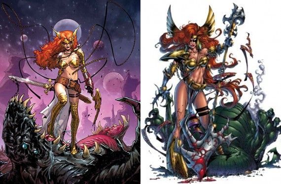Angela (Marvel Guaridans of Galaxy) vs. Angela (Spawn)