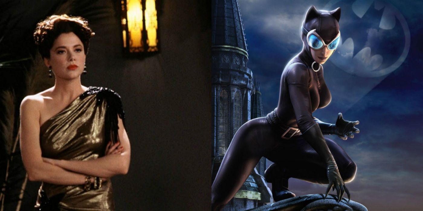 Annette Benning and Catwoman