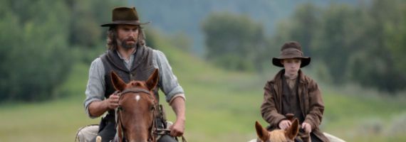 Anson Mount and Tayden Marks in Hell on Wheels Fathers and Sins