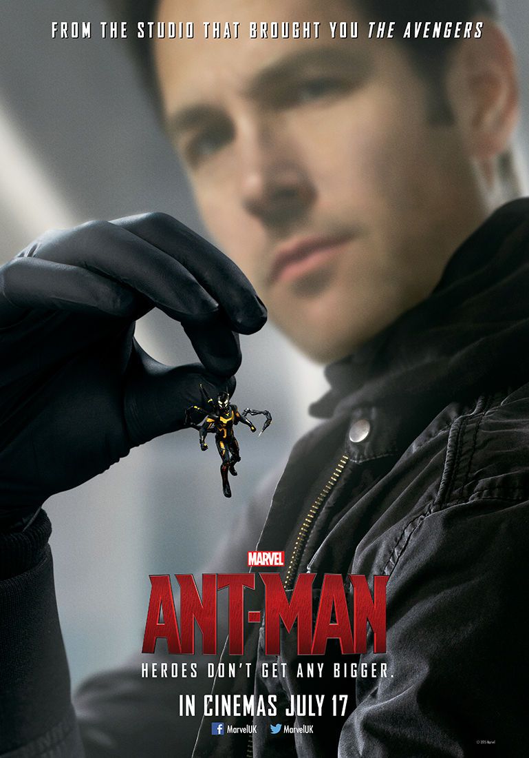Ant-Man Character Poster Paul Rudd Yellowjacket