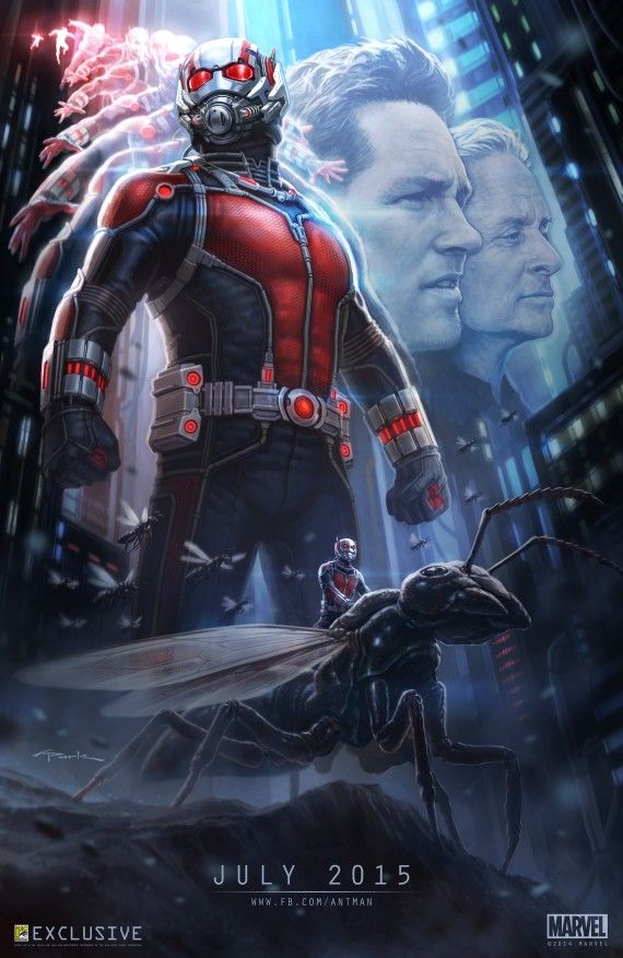 Ant-Man Comic-Con 2014 Exclusive Poster