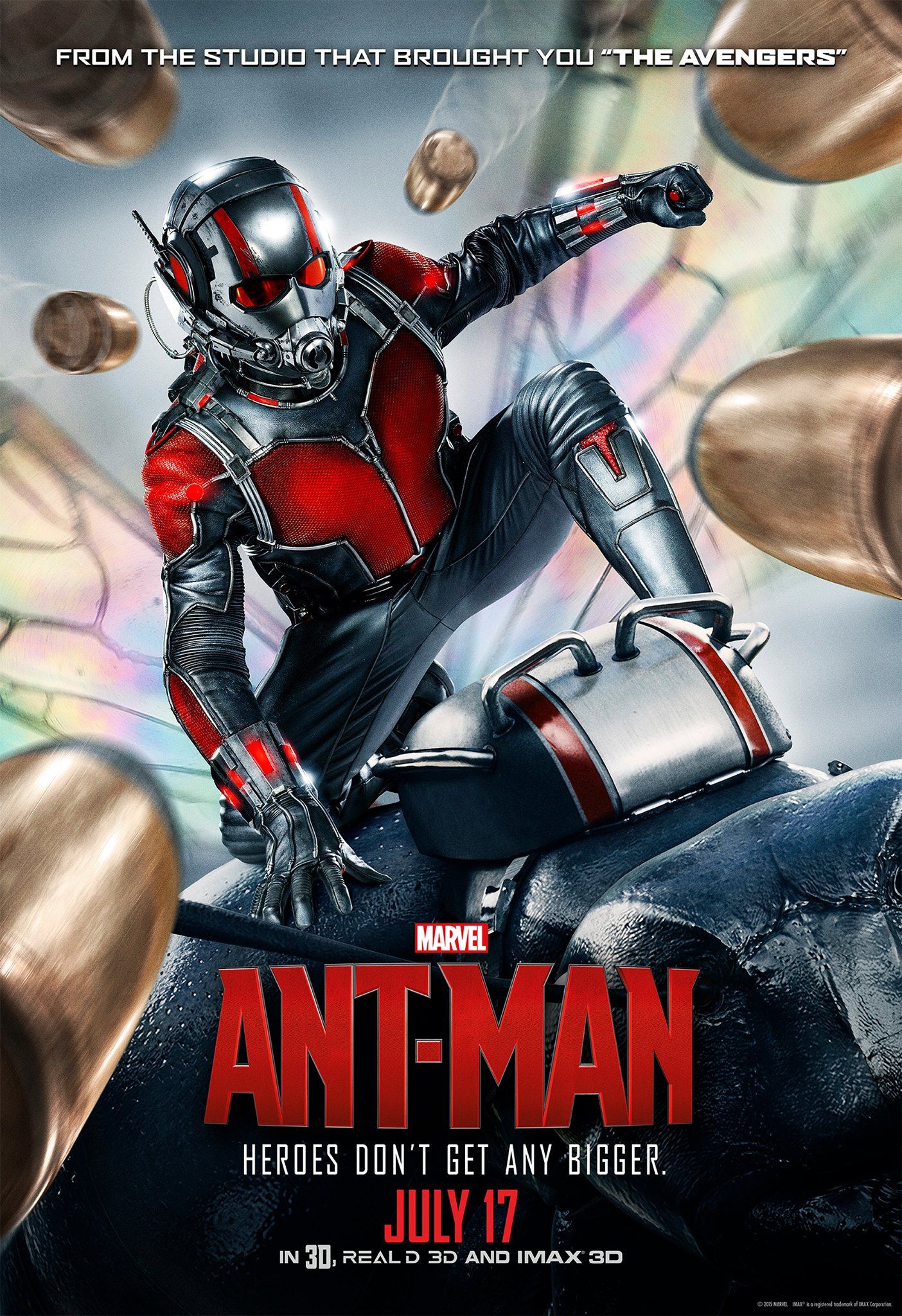 Ant-Man Marvel Movie Poster 3 - Flying Ant Mount