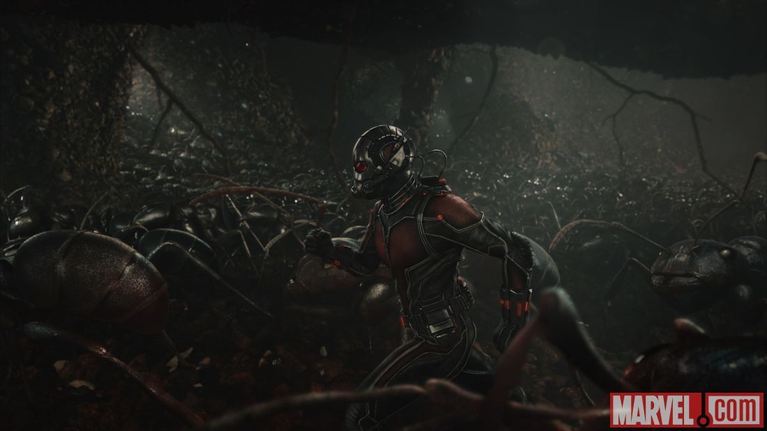 Ant-Man Movie - Ant-Man Running with the Ants