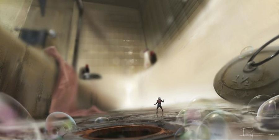 Ant-Man Movie Bathtub Scene