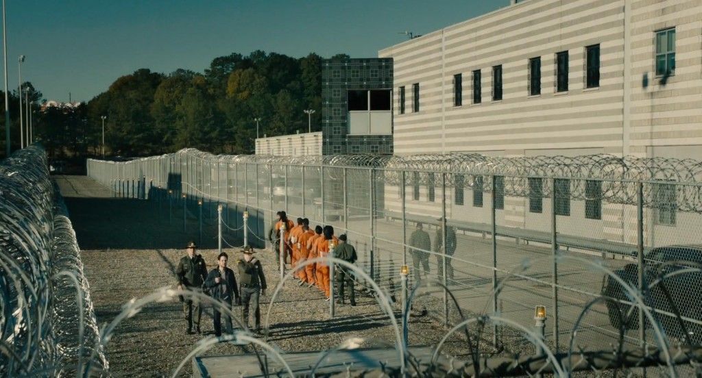 Ant-Man Trailer 1 Photo - Scott Lang (Paul Rudd) Leaves Prison (Wide Shot)