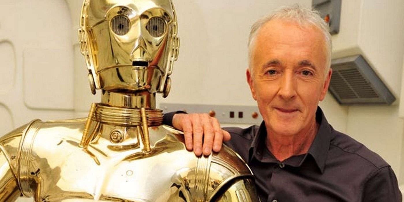 Anthony Daniels and C-3PO