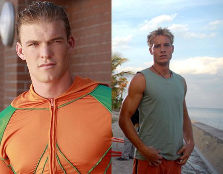 Aquaman - Alan Ritchson, Justin Harley