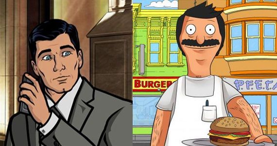 Archer crosses over with Bob's Burgers