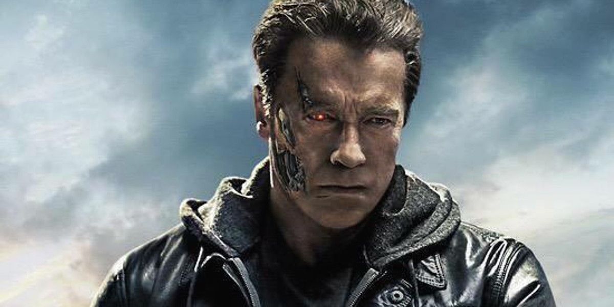 Arnold Schwarzenegger T-800 Pops Terminator Genisys
