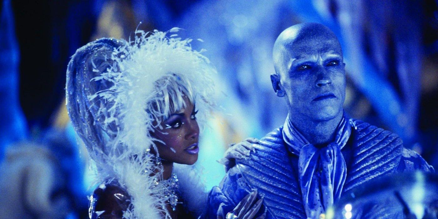 Mr. Freeze standing with a ally in Batman &amp; Robin
