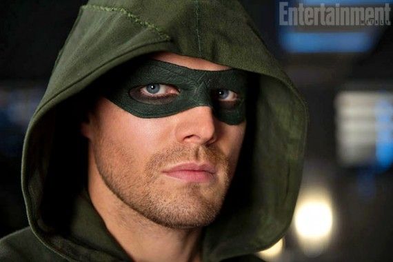 'Arrow' - Oliver Queen wearing the Green Arrow mask