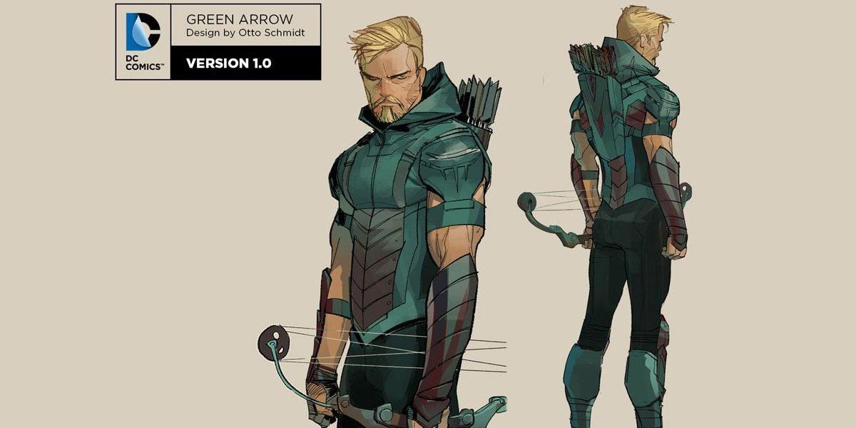 DC Comics Rebirth Green Arrow Redesign
