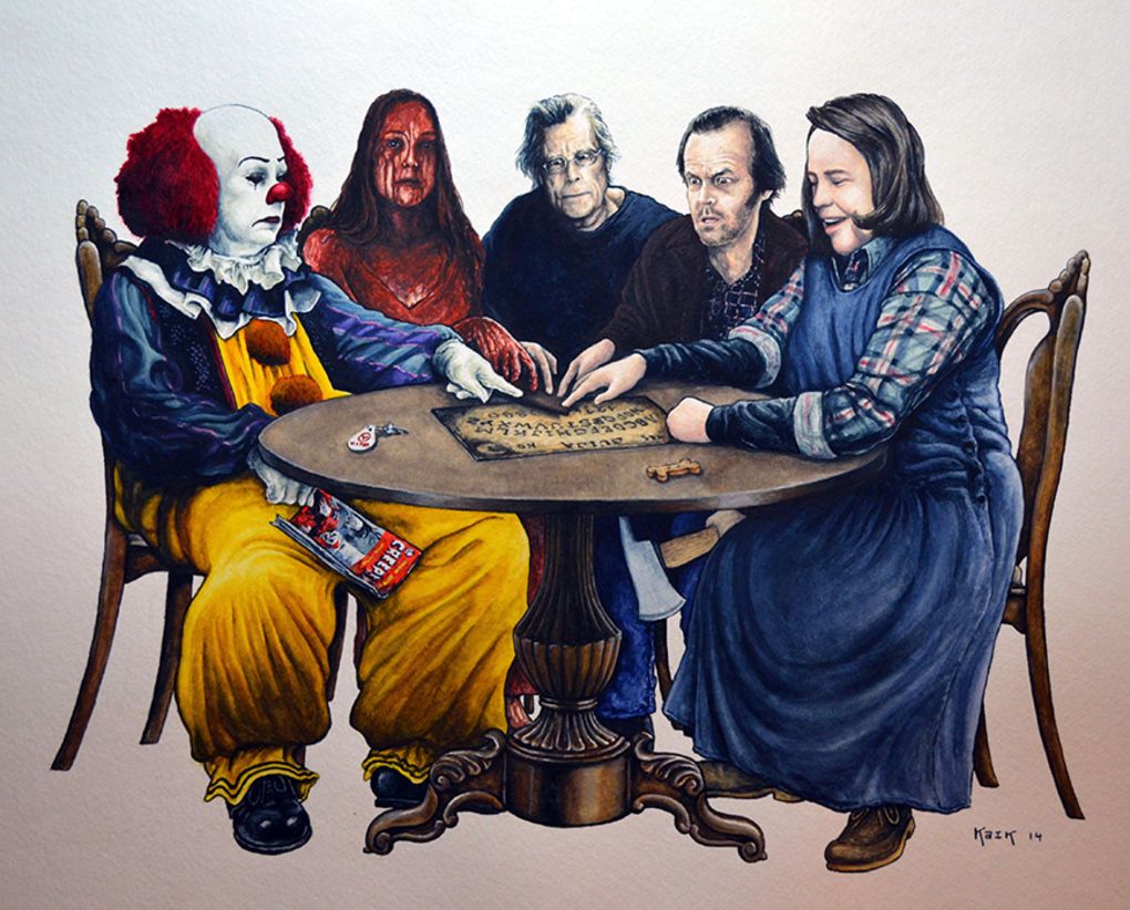 Artists pay tribute to Stephen King's twisted legacy of horror