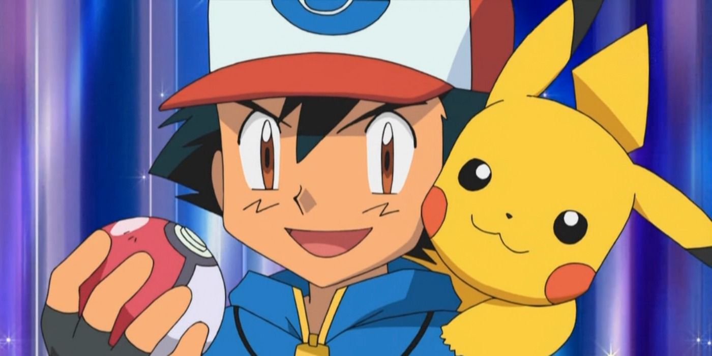 Ash and Pikachu in Pokemon