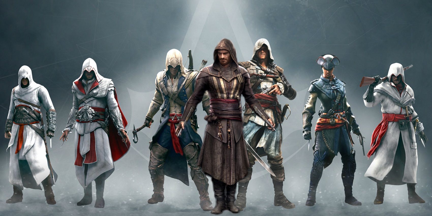 Assassins Creed - Aguilar with other Assassins