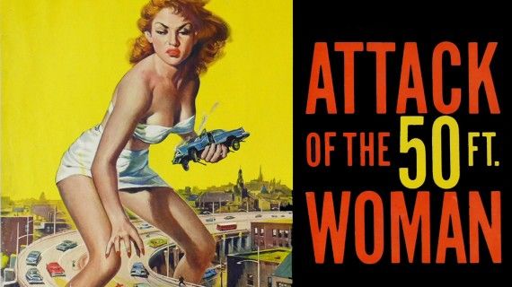 Attack of the 50 Foot Woman Poster