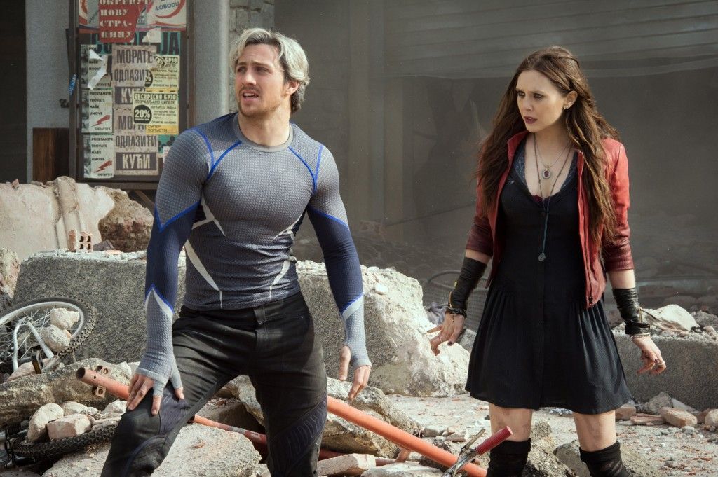 Avengers 2: Age of Ultron High-Res Photo - Quicksilver and Scarlet Witch