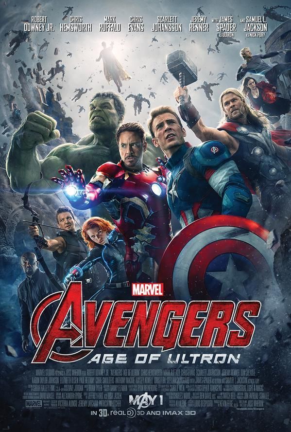Avengers 2: Age of Ultron Poster One-Sheet (Team shot)