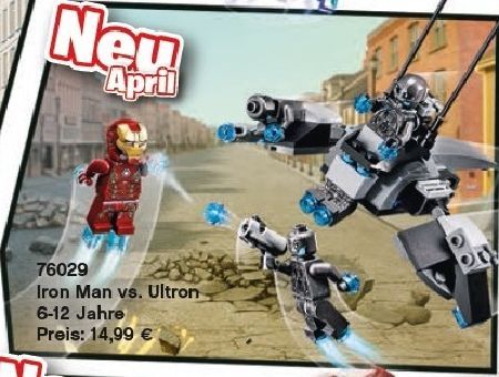 Avengers 2 Lego Iron Man vs Ultron