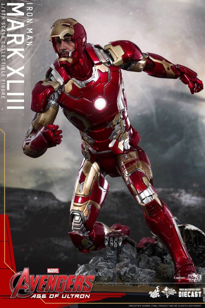 Avengers Age of Ultron - Iron Man Mk 42 figurine 3