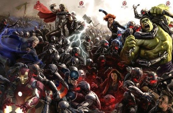 Avengers Age of Ultron SDCC Poster