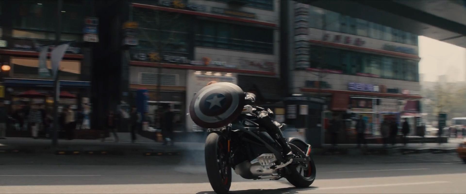 Avengers: Age of Ultron Trailer 1 - Captain America Motorcycle