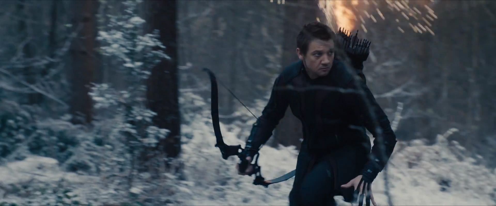 Avengers: Age of Ultron Trailer 1 - Hawkeye in Snow