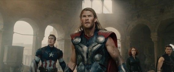 Avengers: Age of Ultron Trailer 1 - Thor Cap Black Widow Hawkeye