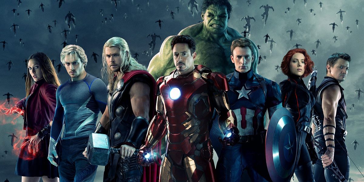 Avengers Age of Ultron full cast photo