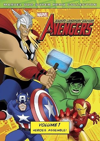 volume one of the avengers earths mightiest heroes on DVD