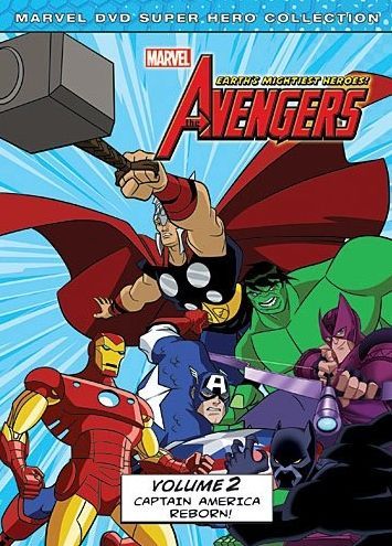 volume two of the avengers earths mightiest heroes on DVD