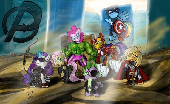 Avengers My Little Pony Crossover