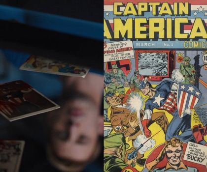 Avengers Trivia Captain America Card