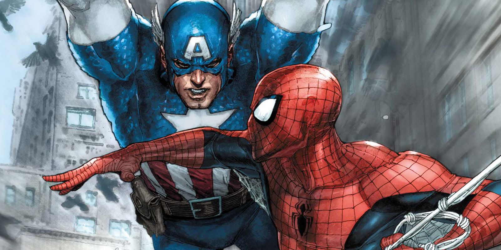 Avenging Spider-Man #5 Captain America Cover