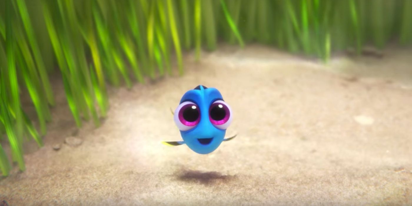Baby Dory in Pixar's Finding Dory