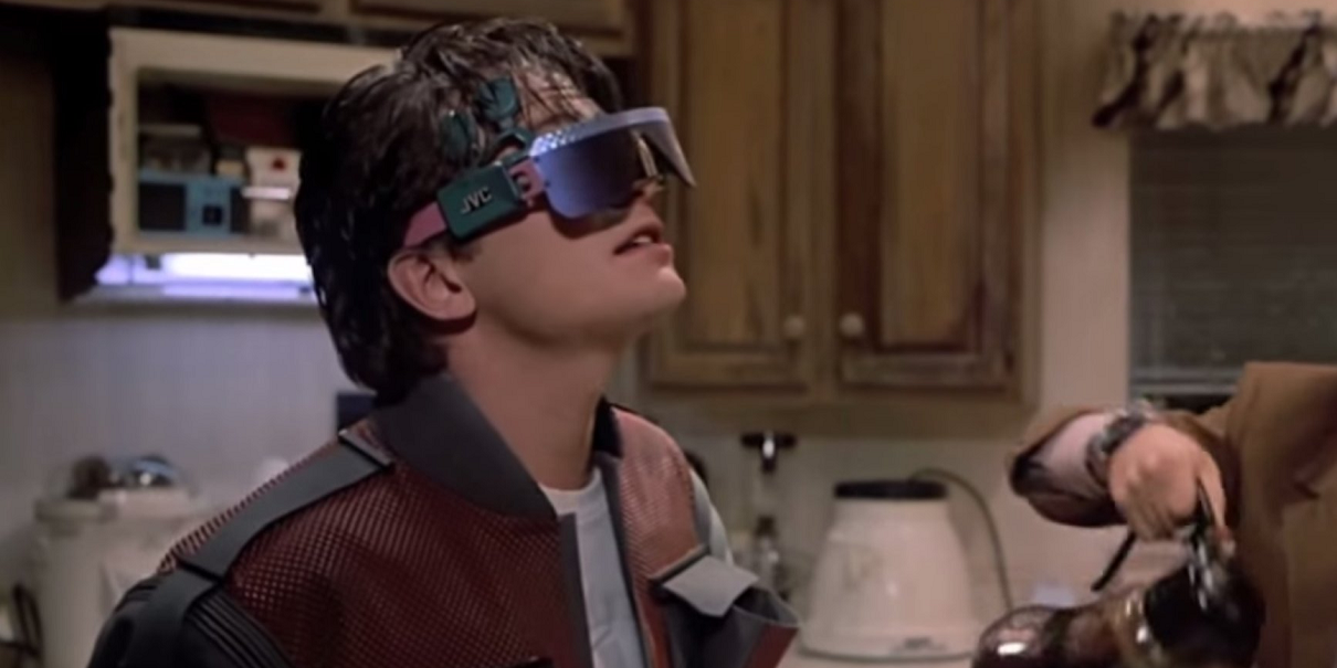 Back to the Future II goggles screenshot