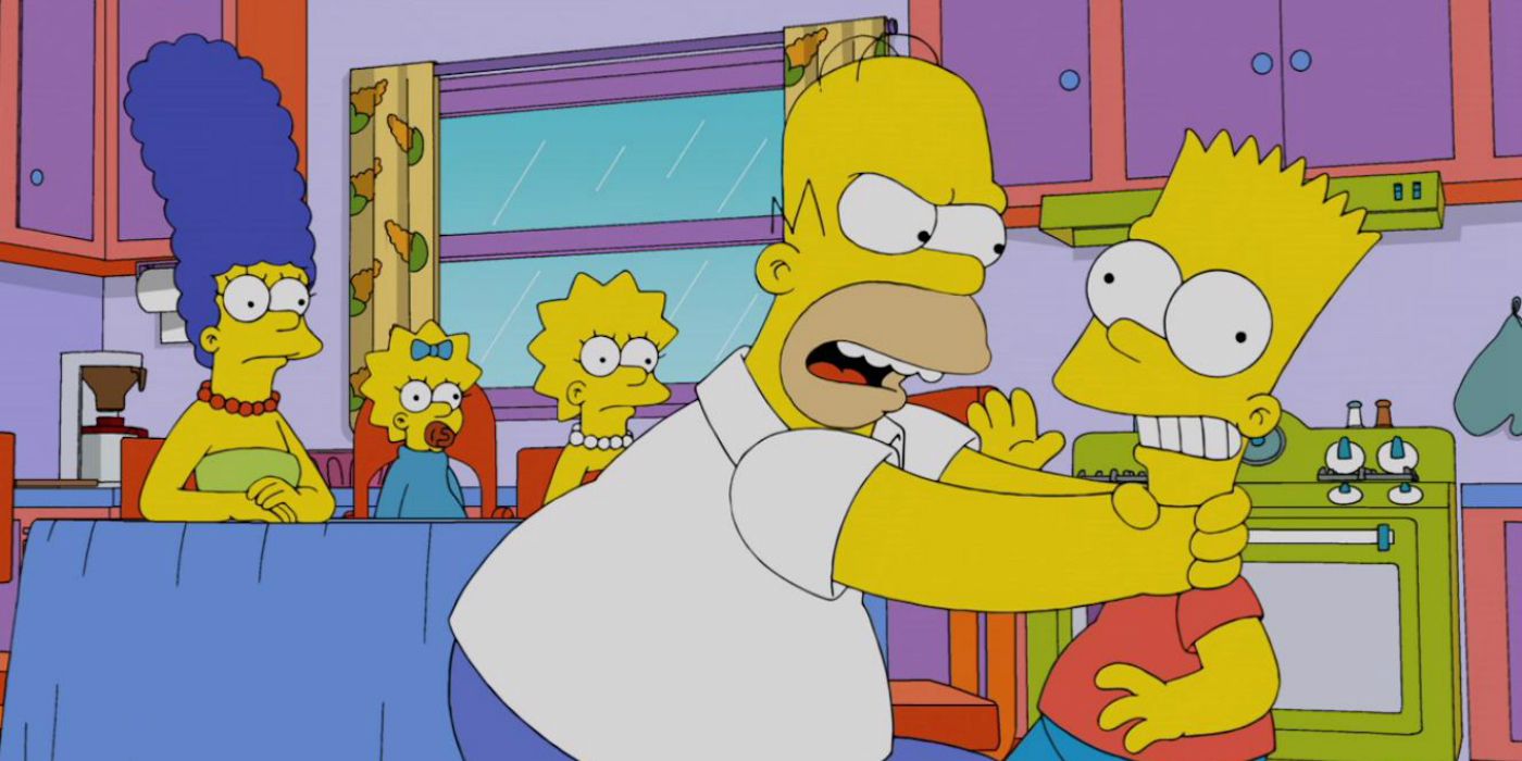 Bad TV Dad Homer Simpson