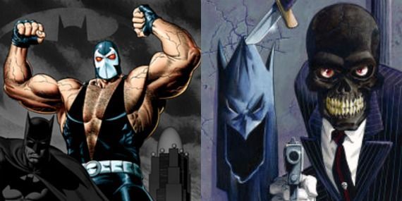 Bane in The Dark Knight Rises may be similar to Black Mask