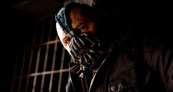 Bane (Tom Hardy) em 'Batman - O Cavaleiro das Trevas Ressurge'