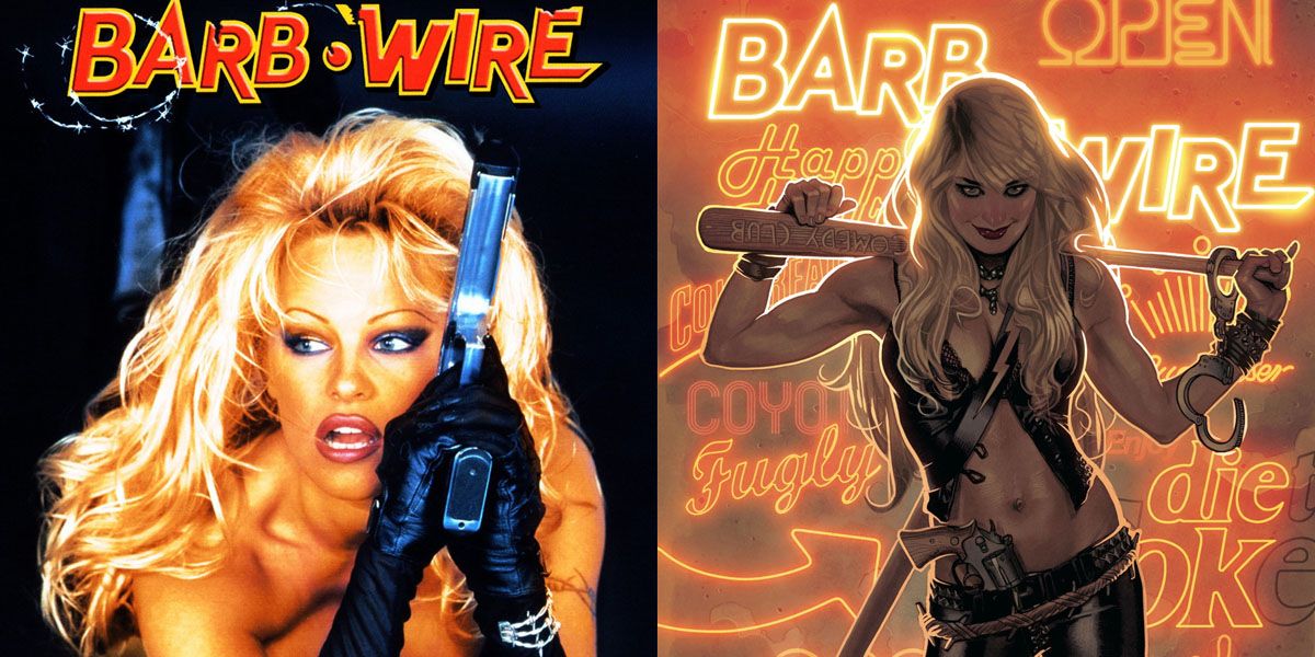 Barb Wire Movie Poster and Comic Cover