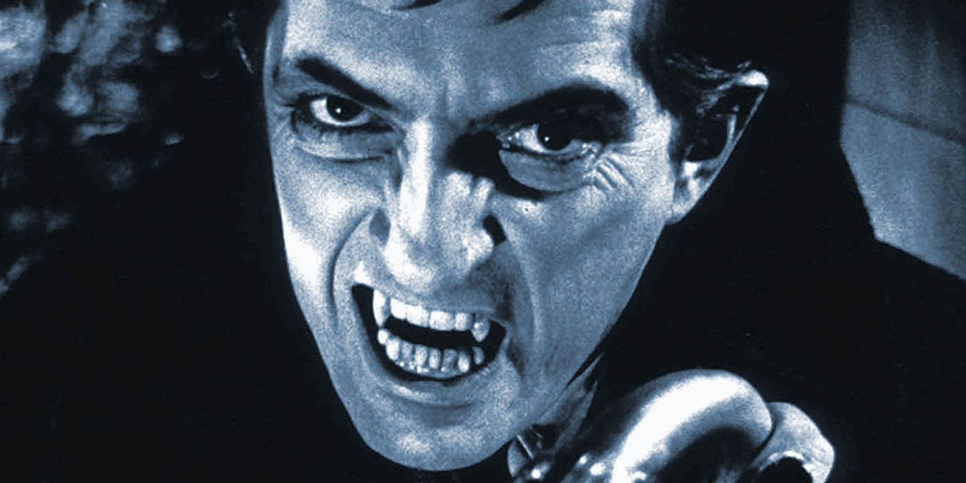 Barnabas Collins bares his fangs in Dark Shadows