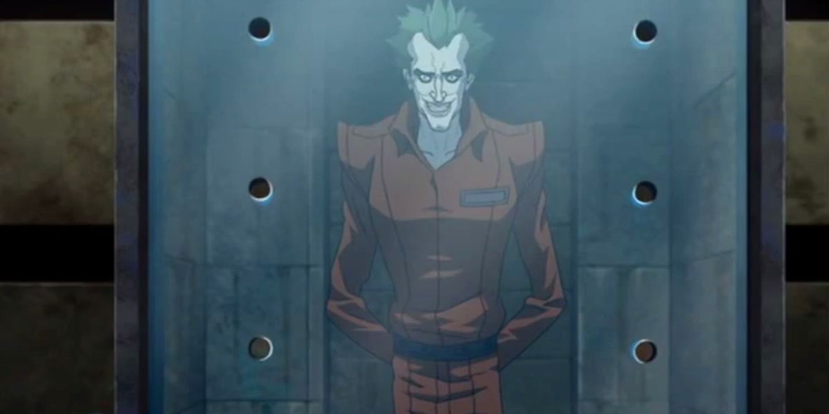Batman Assault on Arkham Joker Prison Cell