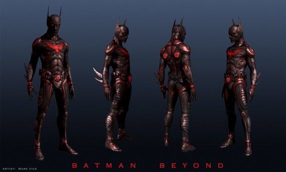 Batman Beyond Movie Armor Concept Art (by Mark Vick)