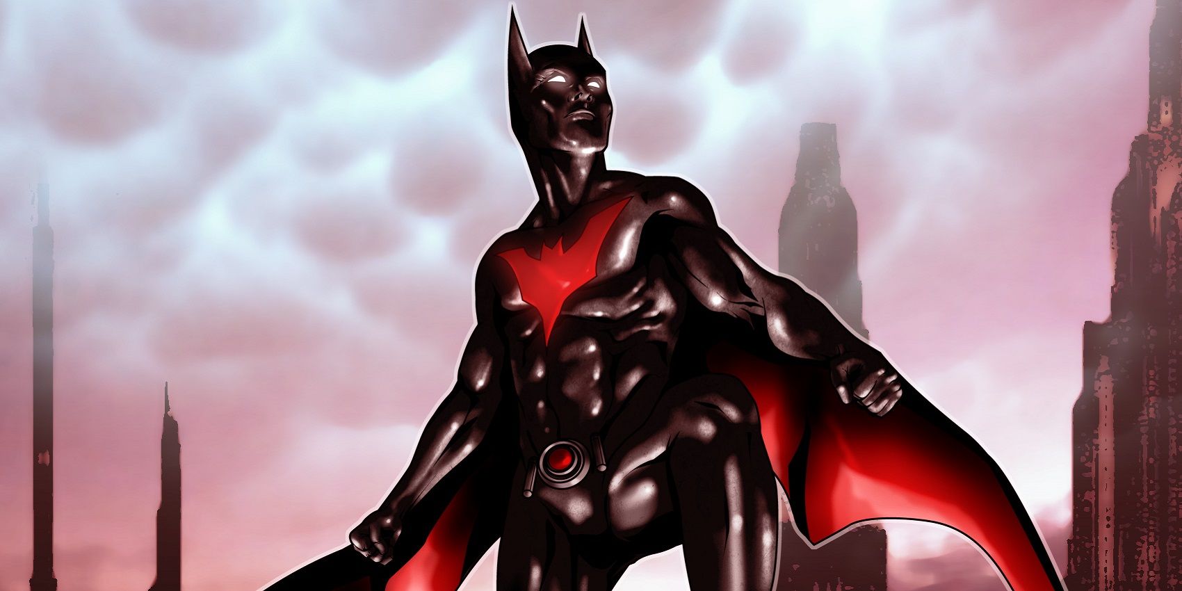 Terry McGinnis em seu traje de Batman em Batman: Beyond DC Comic