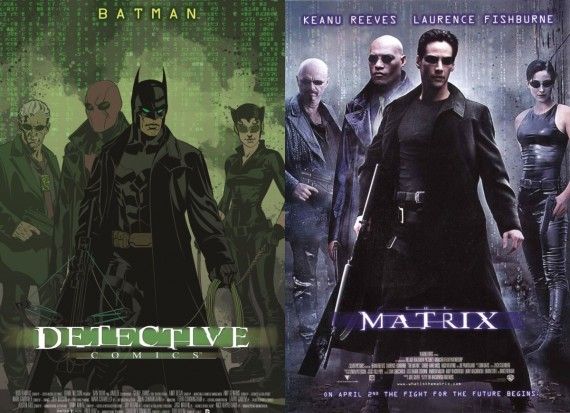 Batman Detective Comics Matrix Cover