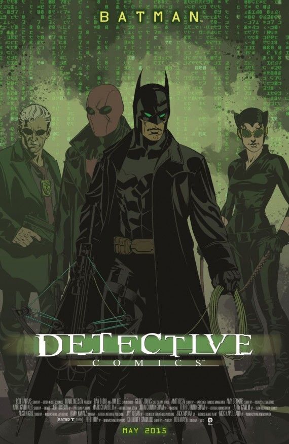Batman Detective Matrix Movie Comic Cover