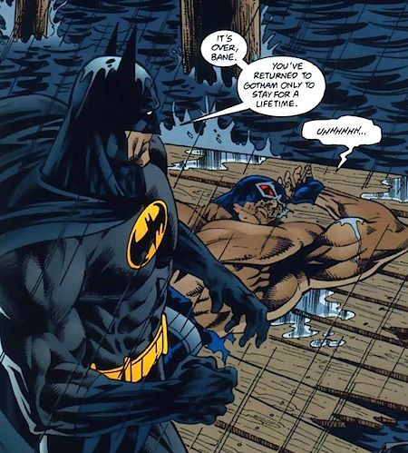 Batman Versus Bane in Batman Legacy
