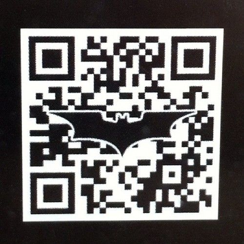 Batman QR code